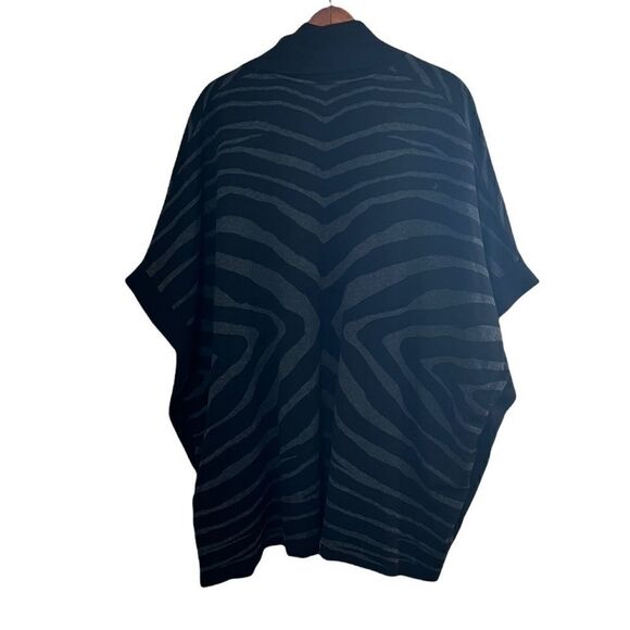 Dana Buchman 100% Cotton Batwing Sleeve Open Front Sweater - Picture 6 of 6